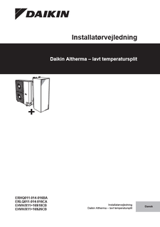 ERHQ-BA,ERLQ-CA,EHVH-X11+16S18CB,11+16S26CB_4PDA384975-1B_Installer Reference Guide_Danish download